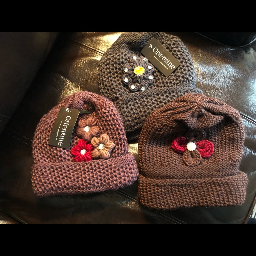 3 - Hand Knit Beanie